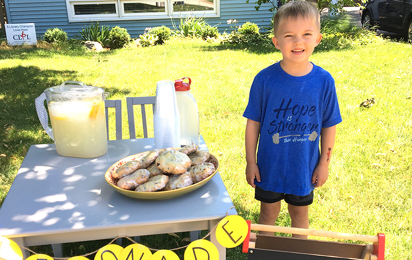 Jonas' Ooey Gooey Cookies and Lemonade Are Saving Lives