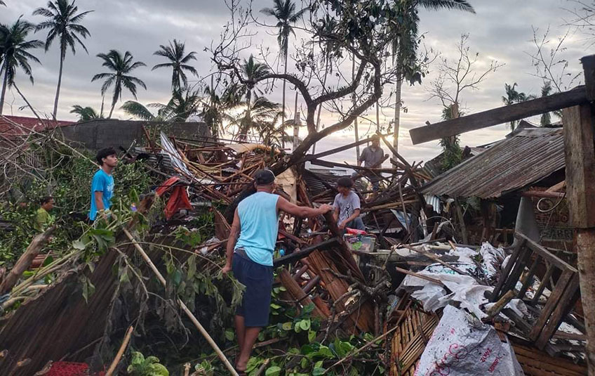 Update from the field: Typhoon response in the Philippines