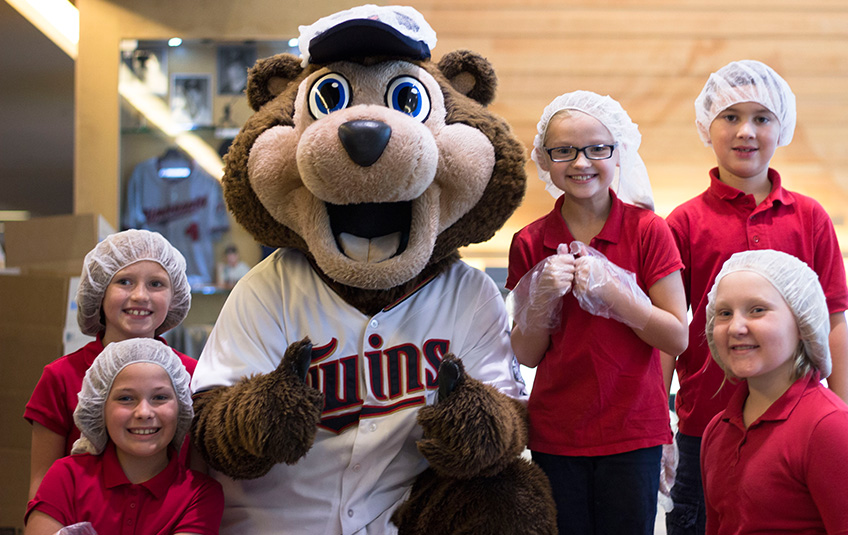 target field